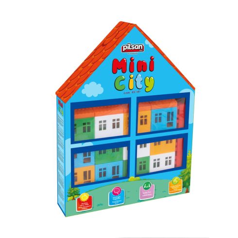 Pilsan 03101 Mini city építőkocka