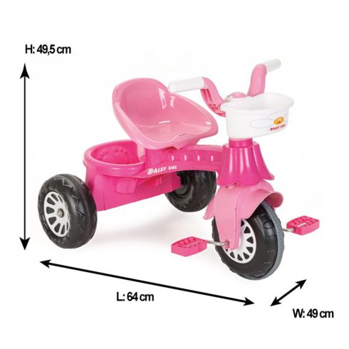 Pilsan DAISY tricikli PINK