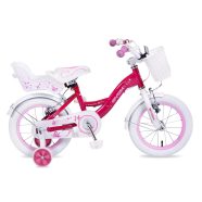 Byox Flower b. bicikli 14es lány pink