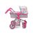 Moni Toys Pink rose játék mózes kosaras babakocsi