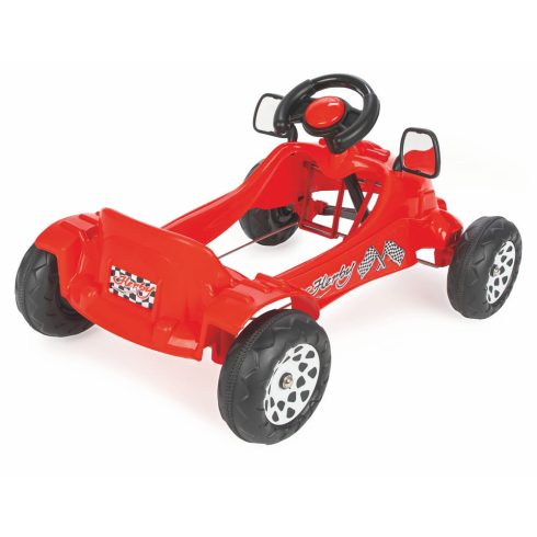 PILSAN HERBY pedálos kisautó gokart PIROS