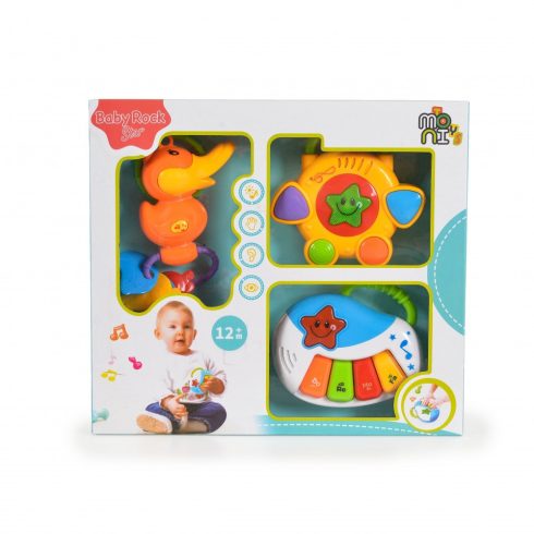 Zenei játékkészlet Baby rocksztár LT80011