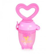   LOVE Szilikon ételadagoló cumi, gyümölcspép adagoló 6+ hó PINK