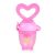 LOVE Szilikon ételadagoló cumi, gyümölcspép adagoló 6+ hó PINK