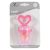 LOVE Szilikon ételadagoló cumi, gyümölcspép adagoló 6+ hó PINK