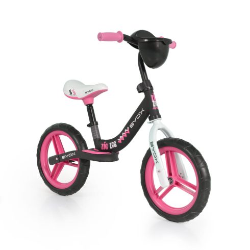 BYOX Zig zag futóbicikli pink