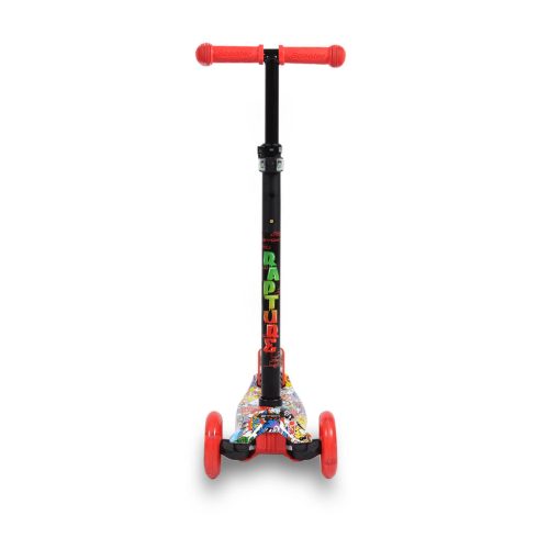 BYOX Rapture roller elöl dupla kerekes piros