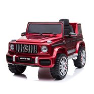 BO MERCEDES-BENZ G63 AMG elektromos autó, jeep PIROS
