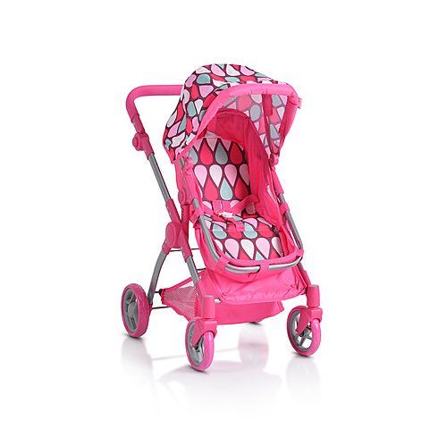 VICKY babakocsi játék babának PINK