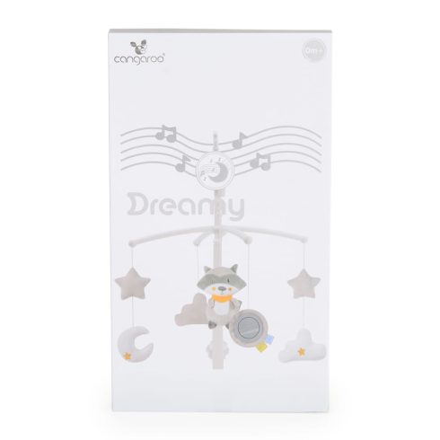 Cangaroo Dreamy zenélő forgó játék kiságyra pink