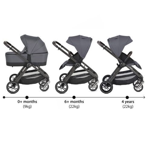 Cangaroo Macan 2in1 babakocsi szürke