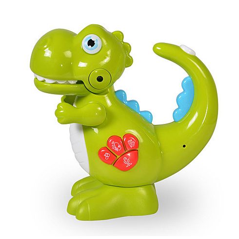 BÉBIJÁTÉK baby dinoszaurusz ZÖLD