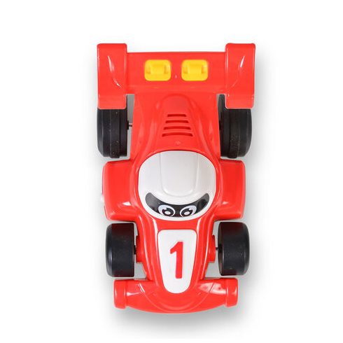 MONI TOYS műanyag F1 kisautó PIROS