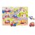 TOOKY Toy fapuzzle járművek  -10dbos