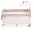 Cangaroo Indiana 2 szintes utazóágy tároló rekesz, kistáska 14kg pink
