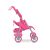 Moni Toys Stars játék babakocsi lapra csukhatós