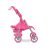 Moni Toys Stars játék babakocsi lapra csukhatós