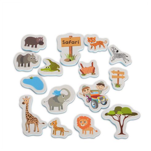 HABTAPI Sunta fürdőjáték puzzle Safari állatokkal
