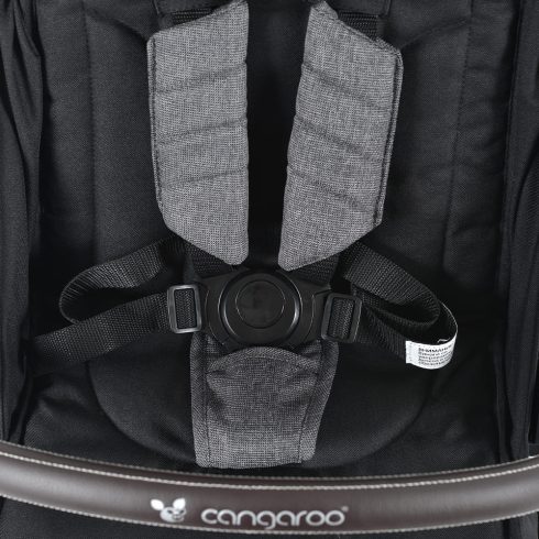 Cangaroo Easy fold babakocsi könnyen csukódó szürke