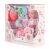 Moni Toys Baba 36 cmes pisilős baba szett pink