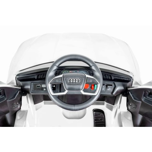 BO Audi Sportback elektromos autó 108cm FEHÉR