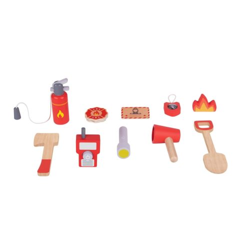 TOOKY Toy tűzoltó szett 11dbos