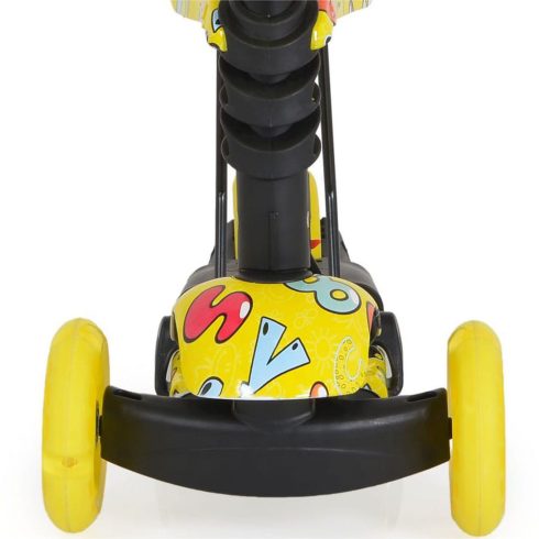MONI Lollipop roller üléssel katicás sárga