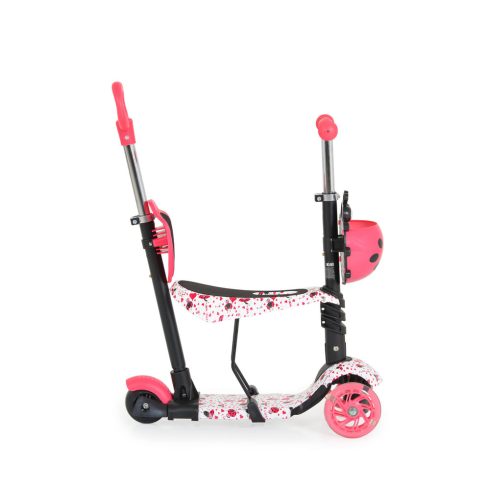 MONI Lollipop roller üléssel katicás piros