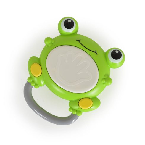 BÉBIJÁTÉK béka alakú dob