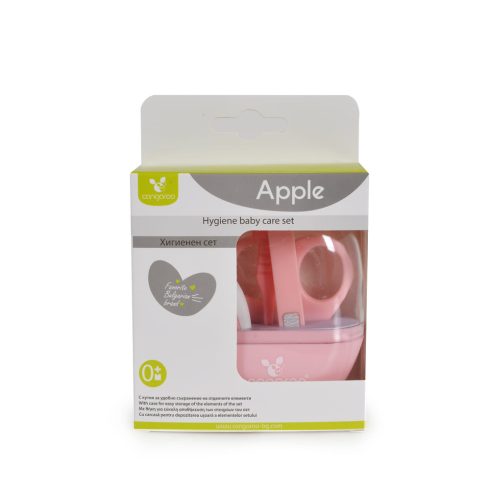 APPLE higéniai ápoló szett babáknak PINK