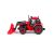 Polesie Toys  91864 tolólapátos traktor PIROS