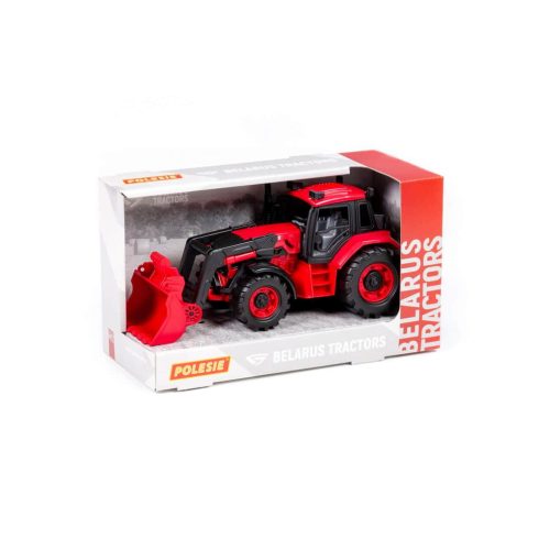 Polesie Toys  91864 tolólapátos traktor PIROS