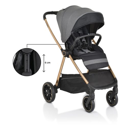 Cangaroo Hydra 2in1 babakocsi szürke