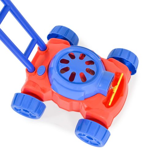 BUBBLE Sir fűnyíró buborékfújós KÉK/PIROS