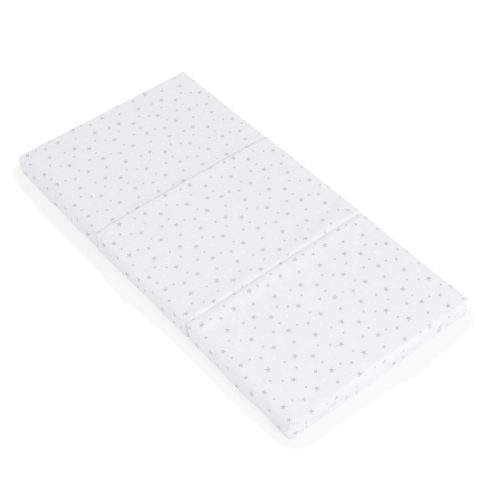 MIRAGE összecsukható 6cm szivacsmatrac textil huzat 120x60cm KÉK