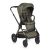 iCLICK Babakocsi 2in1 szett 22kg, aluminium váz, fordítható ülés, autom. csukható ZÖLD