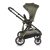 iCLICK Babakocsi 2in1 szett 22kg, aluminium váz, fordítható ülés, autom. csukható ZÖLD