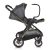 iCLICK Babakocsi 2in1 szett 22kg, aluminium váz, fordítható ülés, autom. csukható SZÜRKE