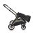 iCLICK Babakocsi 2in1 szett 22kg, aluminium váz, fordítható ülés, autom. csukható FEKETE