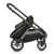 iCLICK Babakocsi 2in1 szett 22kg, aluminium váz, fordítható ülés, autom. csukható FEKETE
