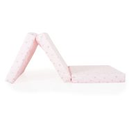   MIRAGE összecsukható 6cm szivacsmatrac textil huzat 120x60cm RÓZSASZÍN