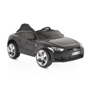   BO AUDI E-TRON 717 elektromos kisautó, 2 motor, metál FEKETE