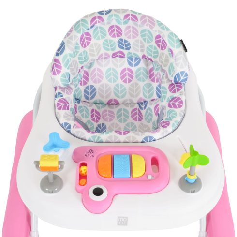ZIZZY bébikomp zenélős, 3 szint emelhető PINK