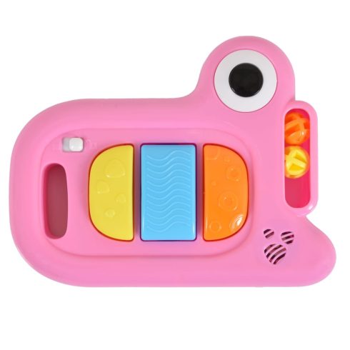 ZIZZY bébikomp zenélős, 3 szint emelhető PINK