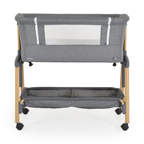 ADORO babaöböl szúnyoghálóval, 7 poz. dönthető, kerekes,+tároló SZÜRKE