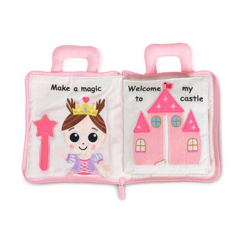 MONTESSORI foglalkoztató könyv Princess kastély