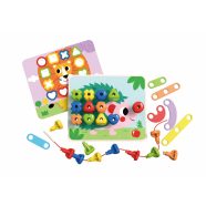 Tooky Toy fűzöcske szivárvány/süni