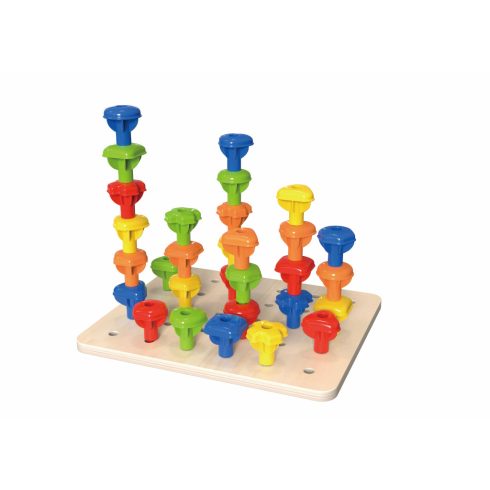 Tooky Toy fűzöcske szivárvány/süni