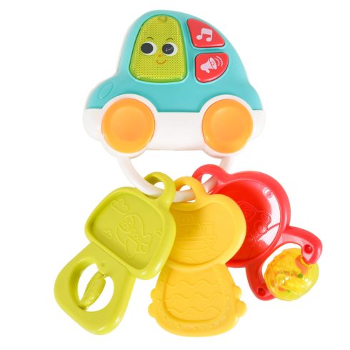 HOLA csörgő, zenélő kulcs AUTÓS