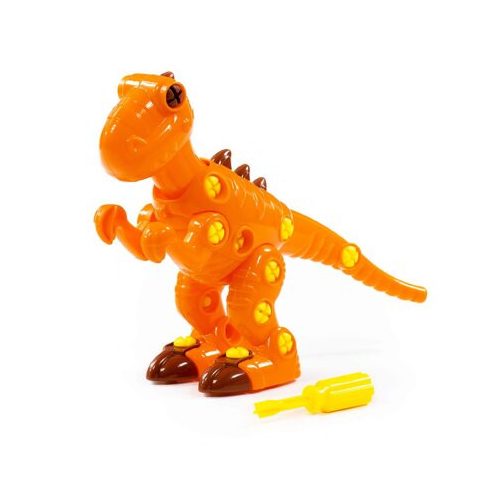 Műanyag játék tyrannoszaurusz szétszedhető